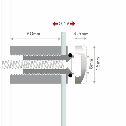 Schilder, Befestigungssystem, Bild4, Aluschilder, Messingschilder, Praxisschilder, Werbeschilder, Firmenschilder